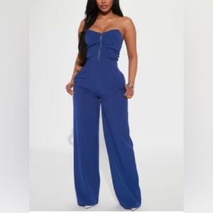 Pinstripe Jumpsuit